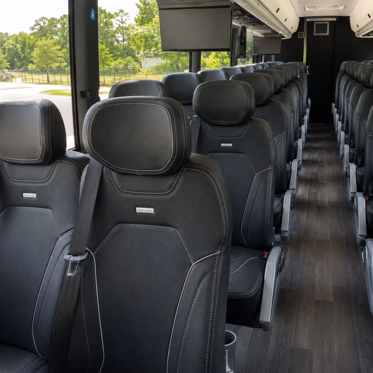 charter buses for corporate events at las vegas convention center and nearby venues