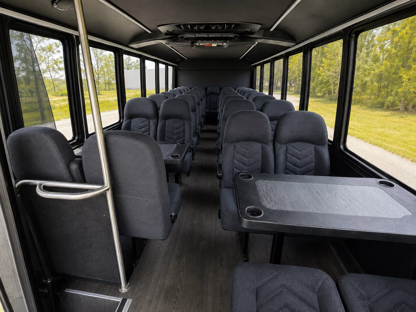 north las vegas 18 passenger minibus inside