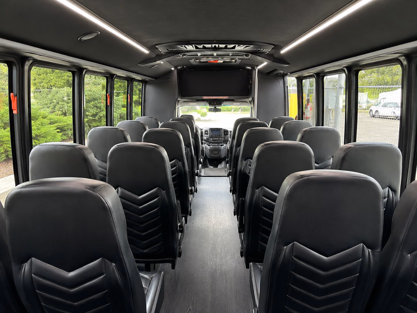 north las vegas 20 passenger minibus interior