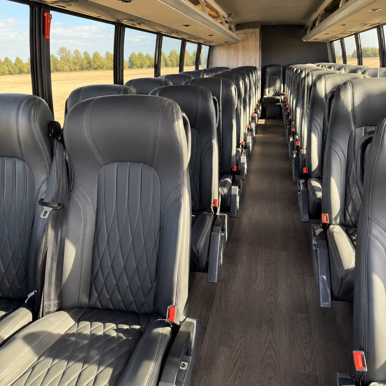 north las vegas 28 passenger minibus interior