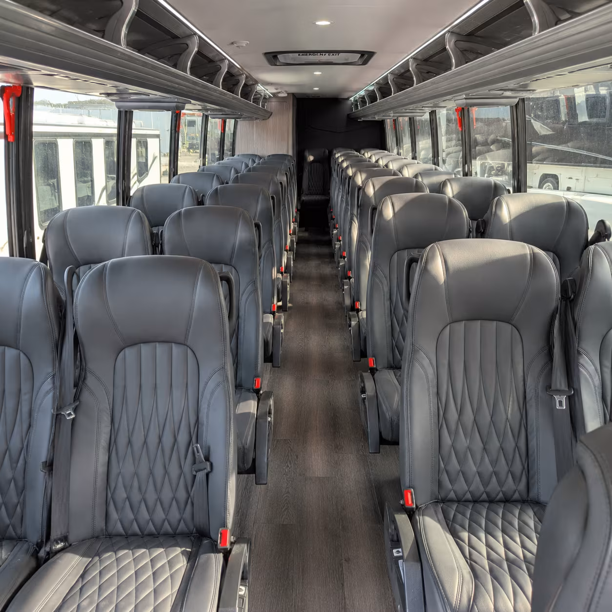 north las vegas 35 passenger minibus interior