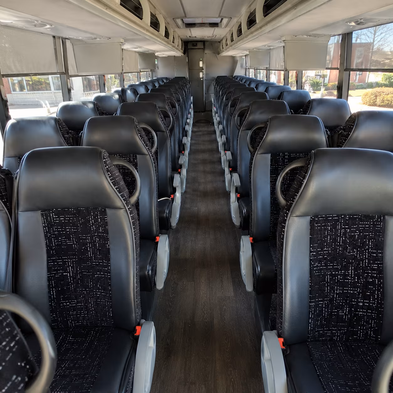 north las vegas 54 passenger charter bus inside