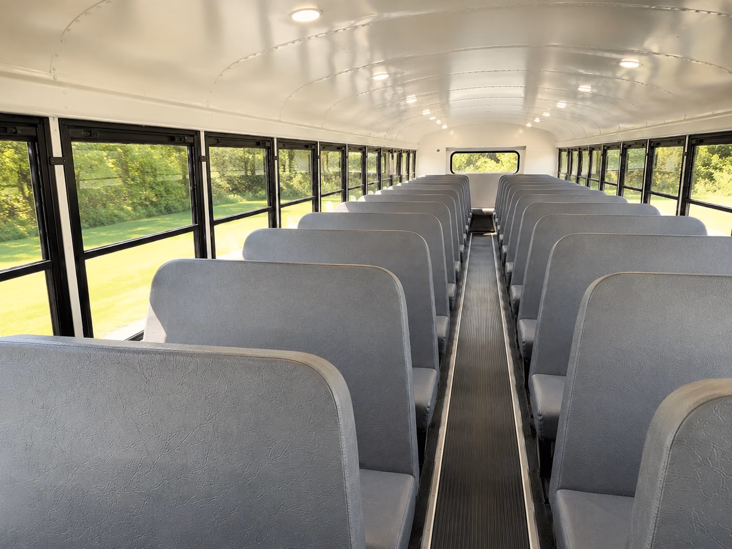 north las vegas school bus inside