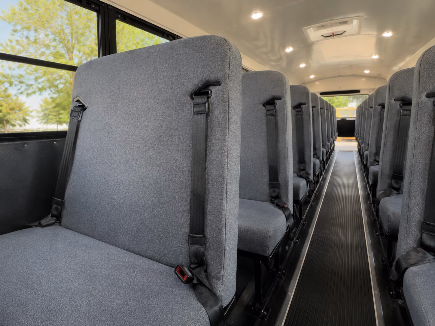 north las vegas school bus interior