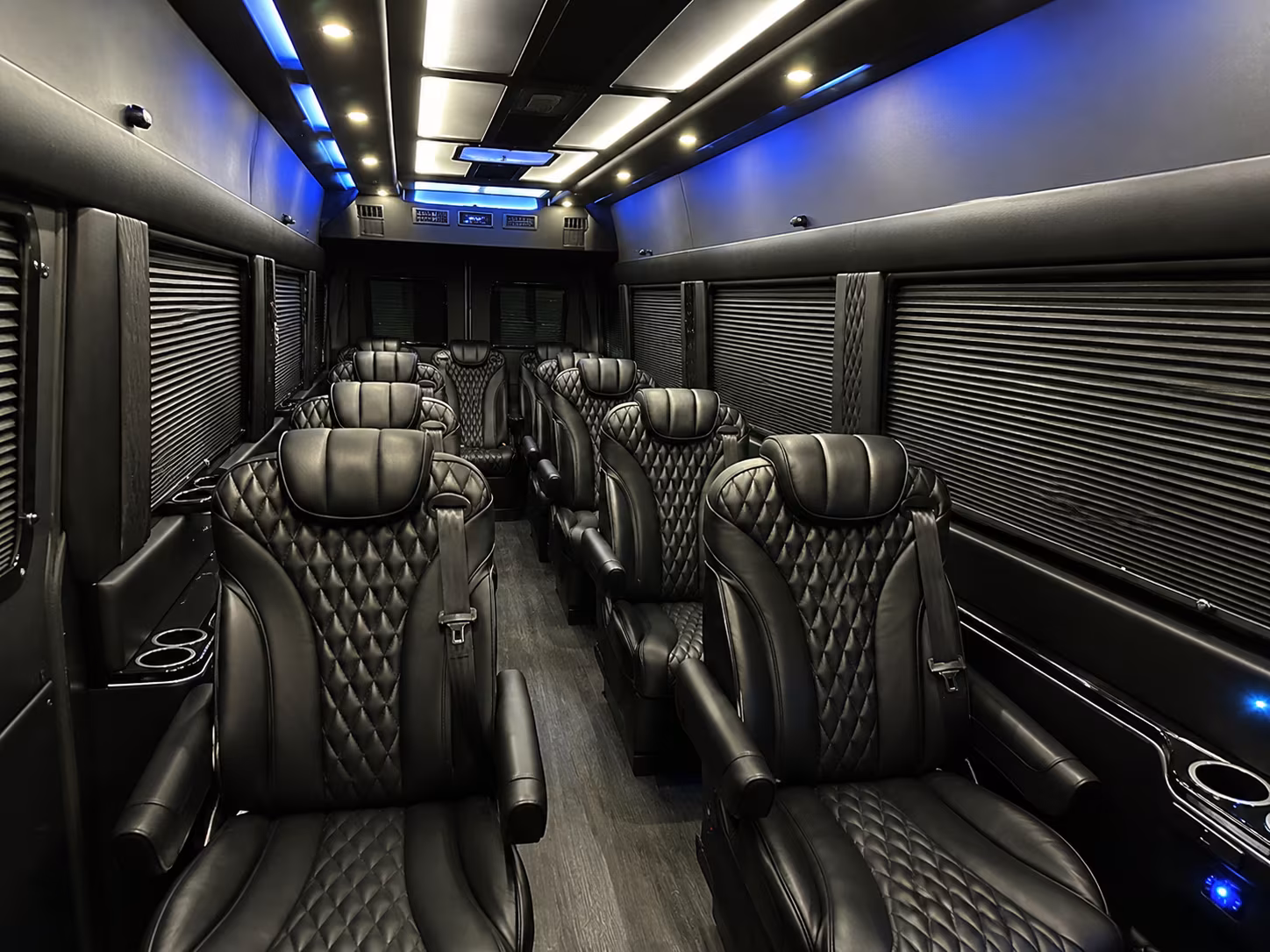 north las vegas sprinter van with driver interior