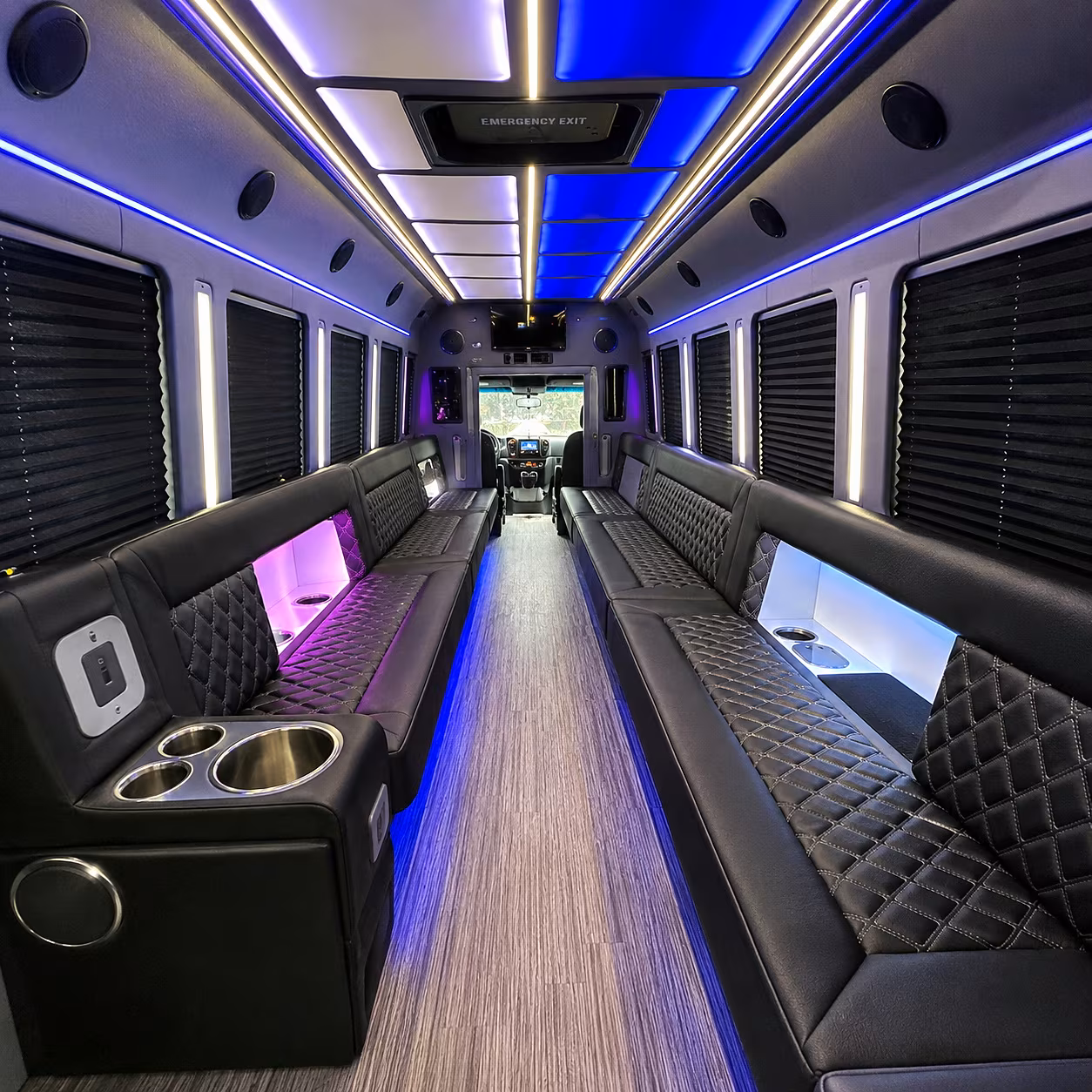 party buses to golden knights games and events at t mobile arena
